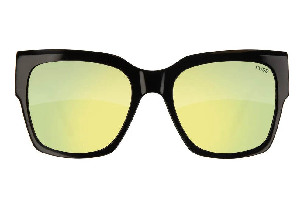 Fuse Prescription Amelia Sunglasses | Gloss Black