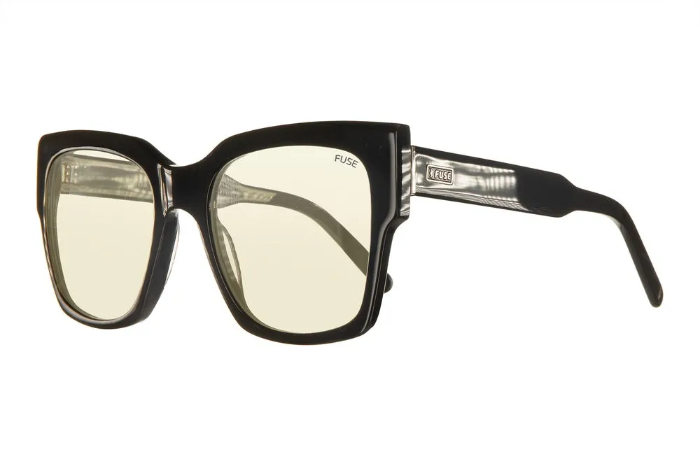 Fuse Prescription Amelia Sunglasses | Gloss Black