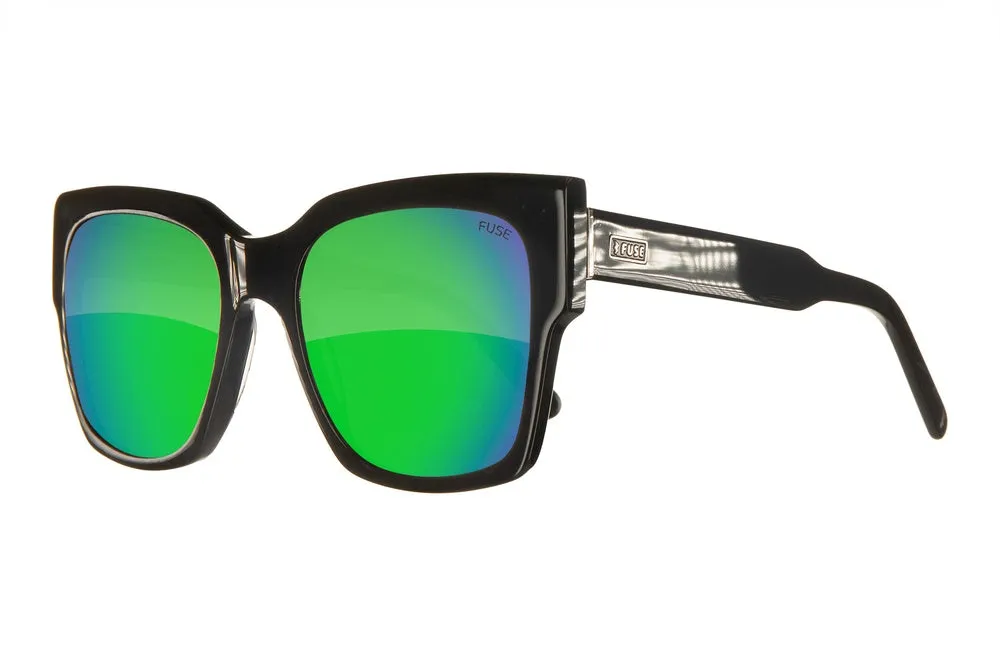 Fuse Prescription Amelia Sunglasses | Gloss Black