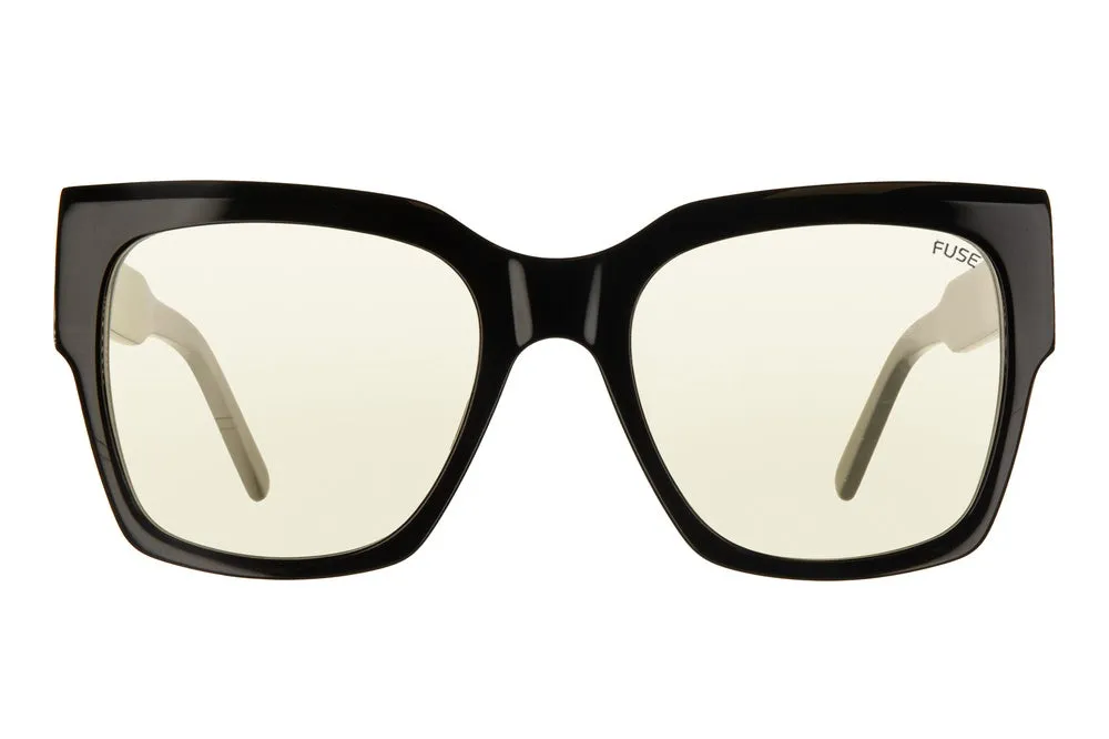 Fuse Prescription Amelia Sunglasses | Gloss Black