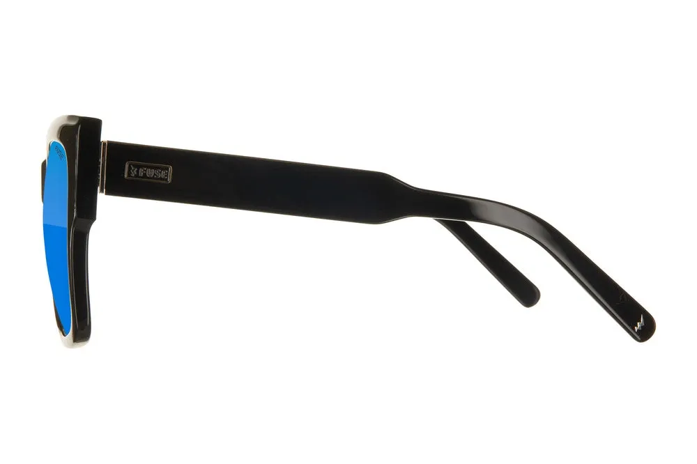 Fuse Prescription Amelia Sunglasses | Gloss Black