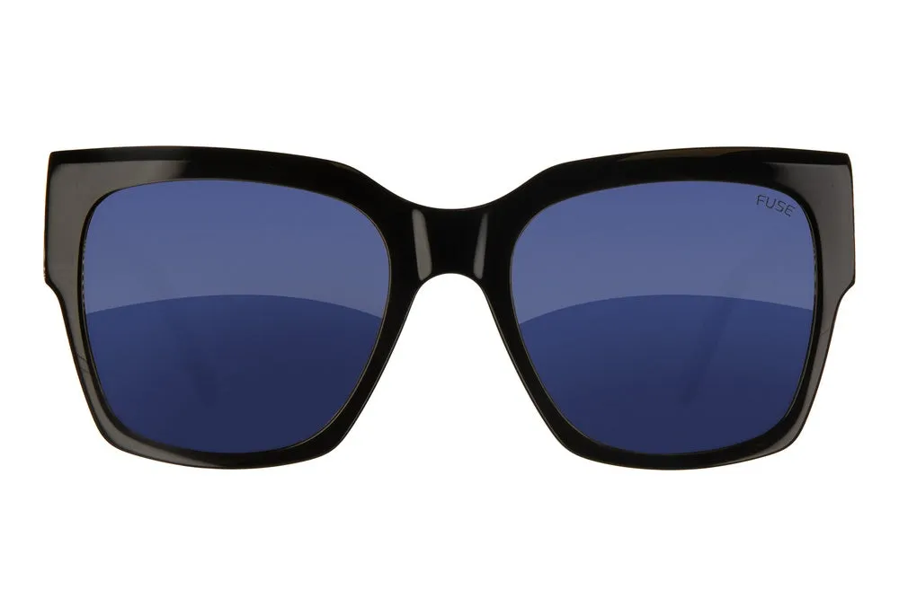 Fuse Prescription Amelia Sunglasses | Gloss Black