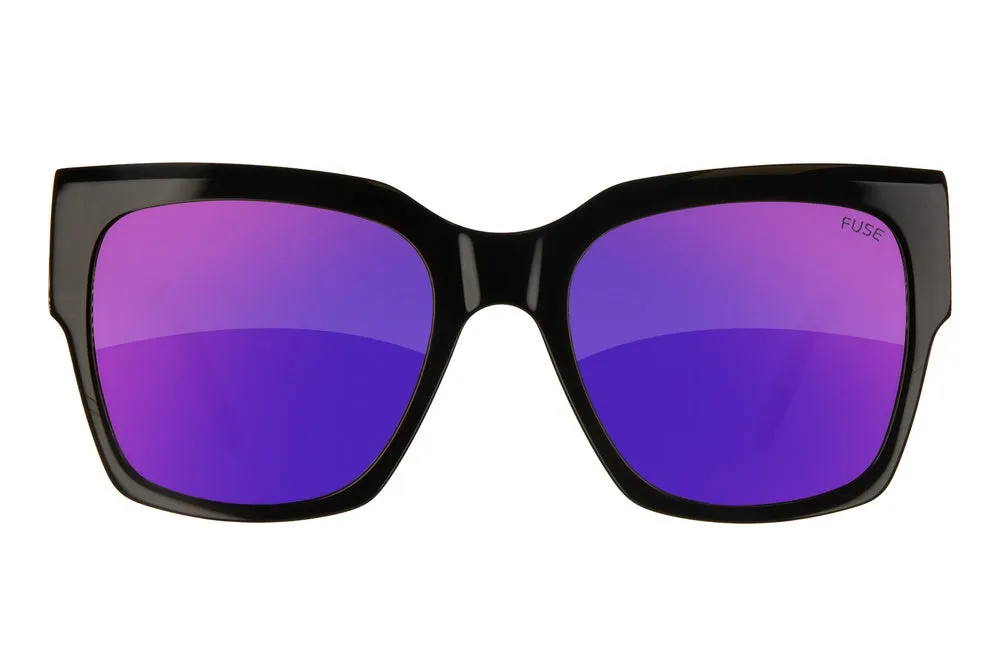 Fuse Prescription Amelia Sunglasses | Gloss Black