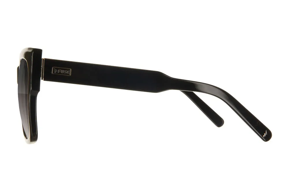 Fuse Prescription Amelia Sunglasses | Gloss Black