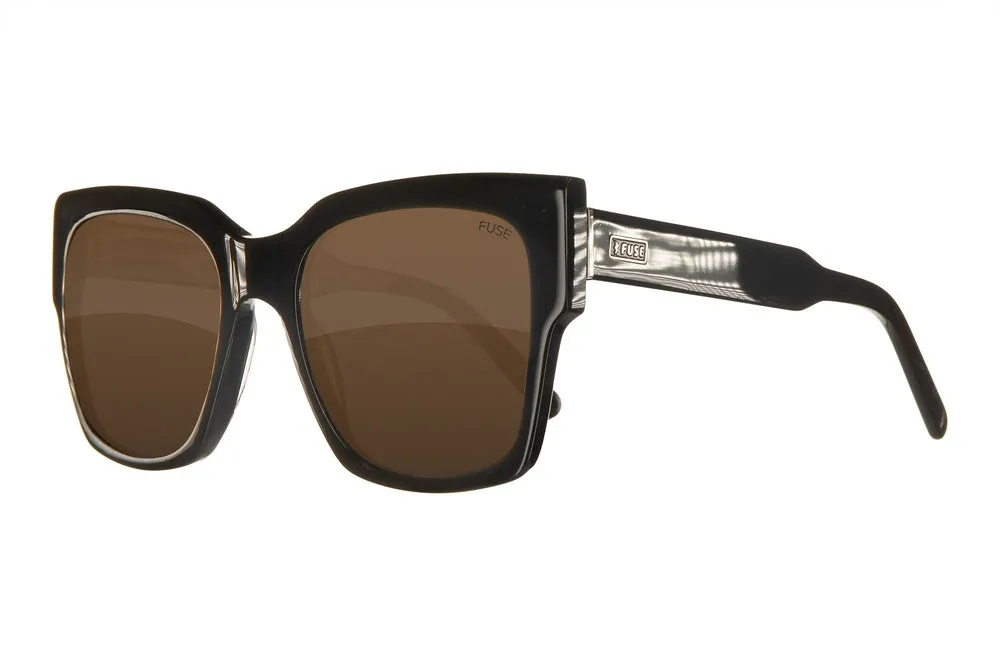 Fuse Prescription Amelia Sunglasses | Gloss Black