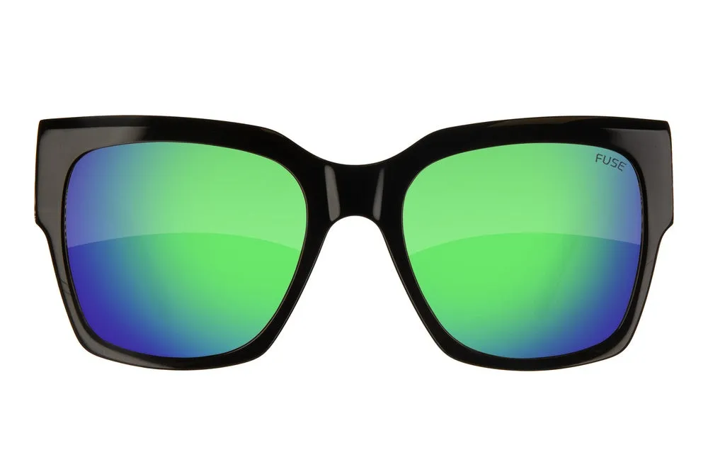 Fuse Prescription Amelia Sunglasses | Gloss Black