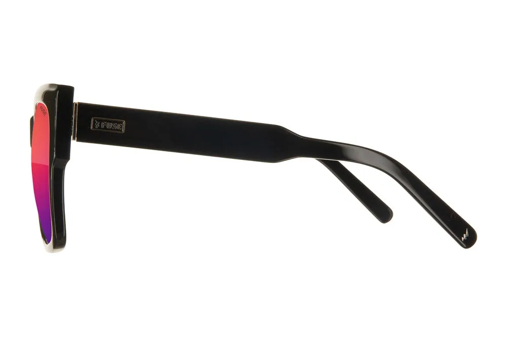 Fuse Prescription Amelia Sunglasses | Gloss Black