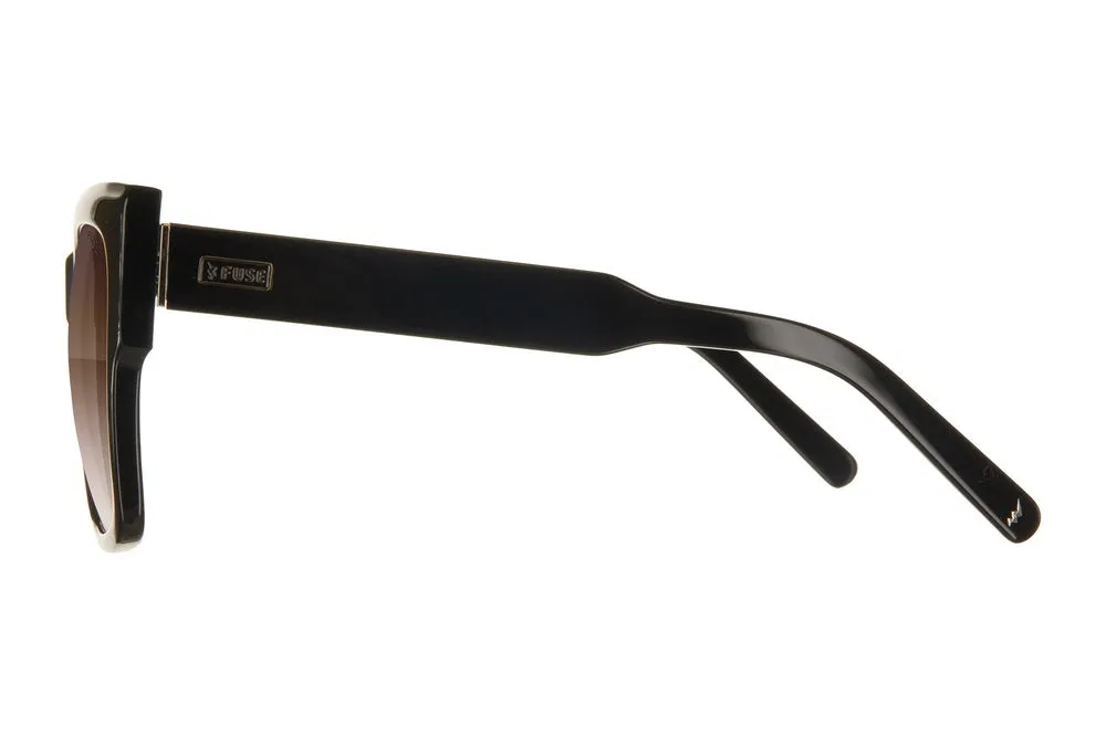 Fuse Prescription Amelia Sunglasses | Gloss Black