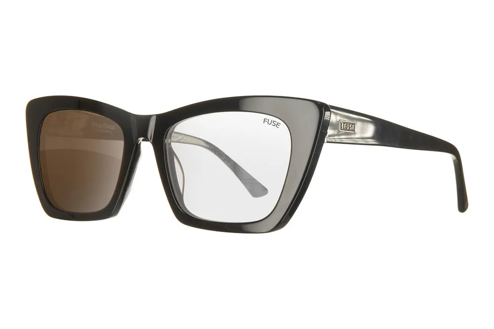 Fuse Prescription Boca Chica Sunglasses | Gloss Black