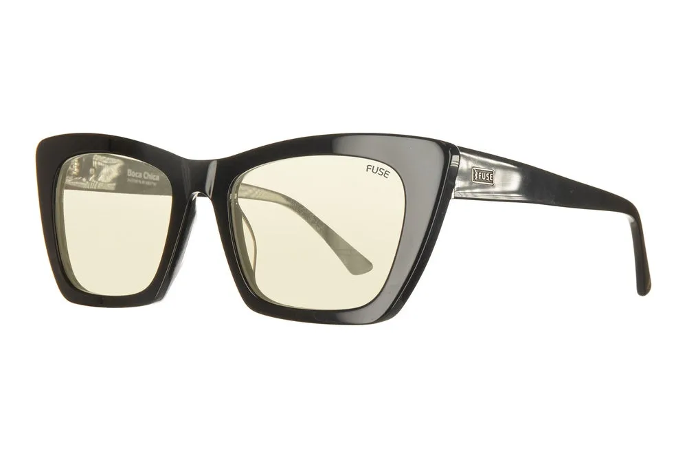 Fuse Prescription Boca Chica Sunglasses | Gloss Black
