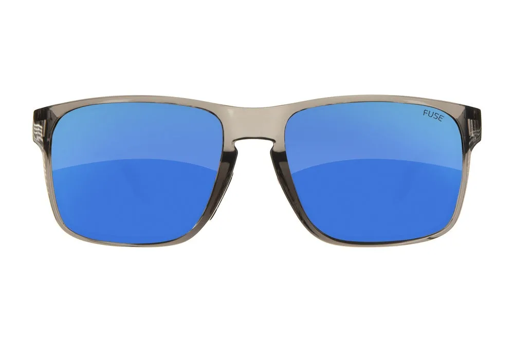 Fuse Prescription Egmont Sunglasses | Clear Grey