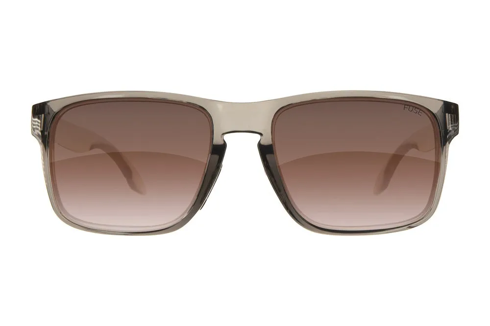 Fuse Prescription Egmont Sunglasses | Clear Grey