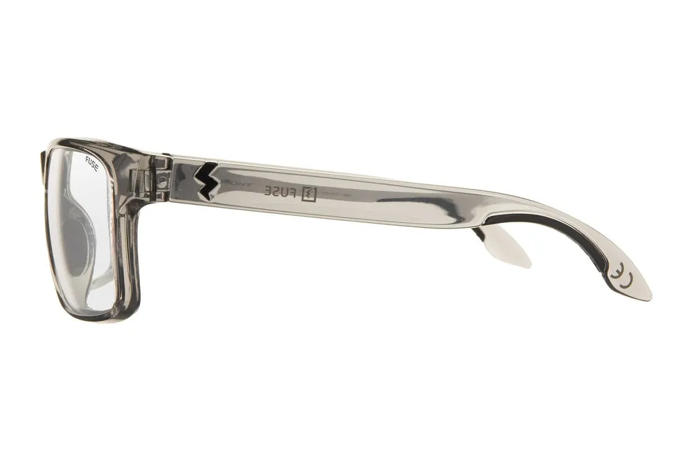 Fuse Prescription Egmont Sunglasses | Clear Grey