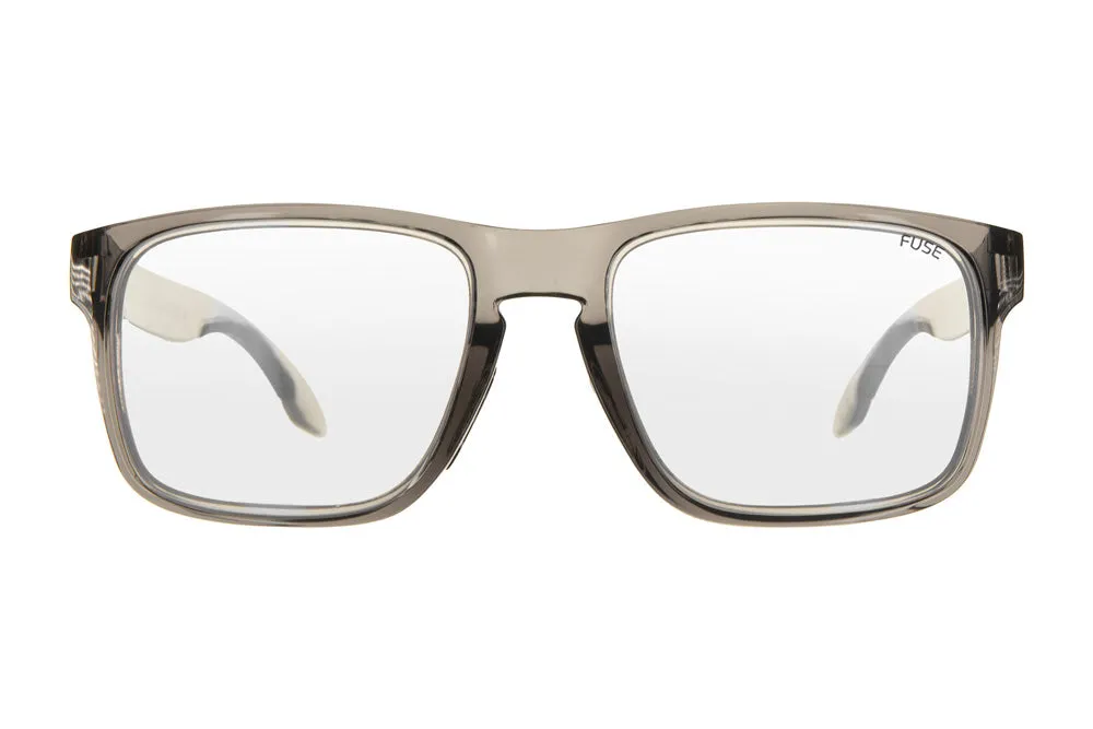 Fuse Prescription Egmont Sunglasses | Clear Grey