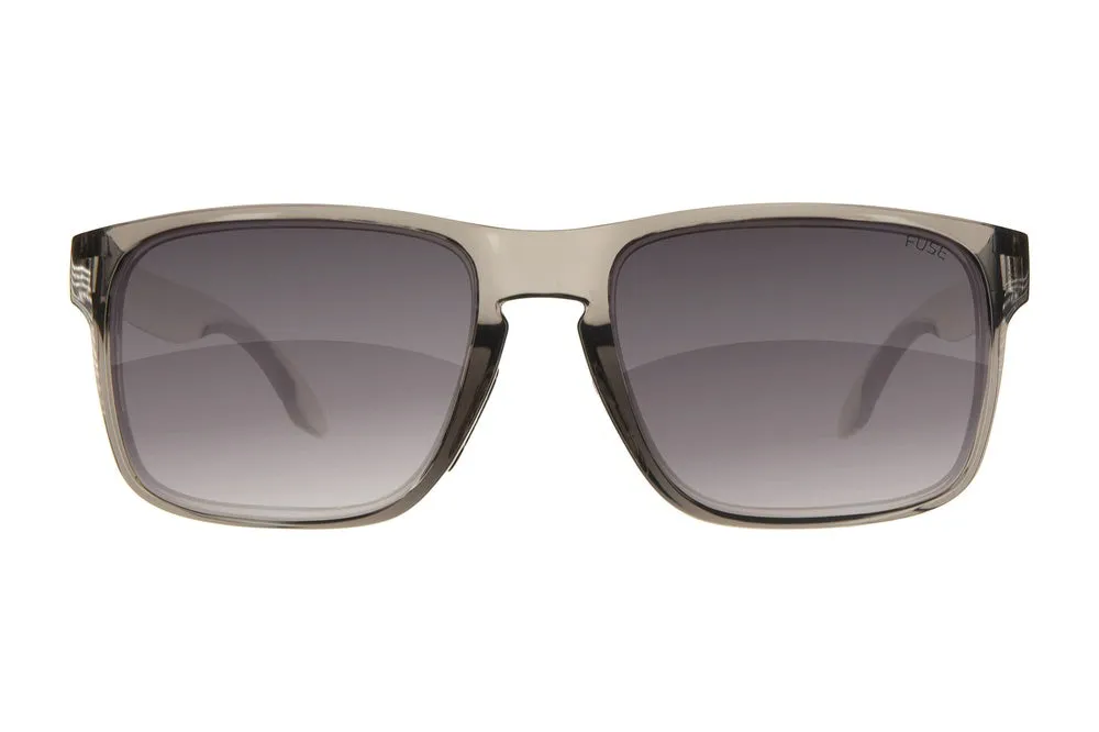 Fuse Prescription Egmont Sunglasses | Clear Grey