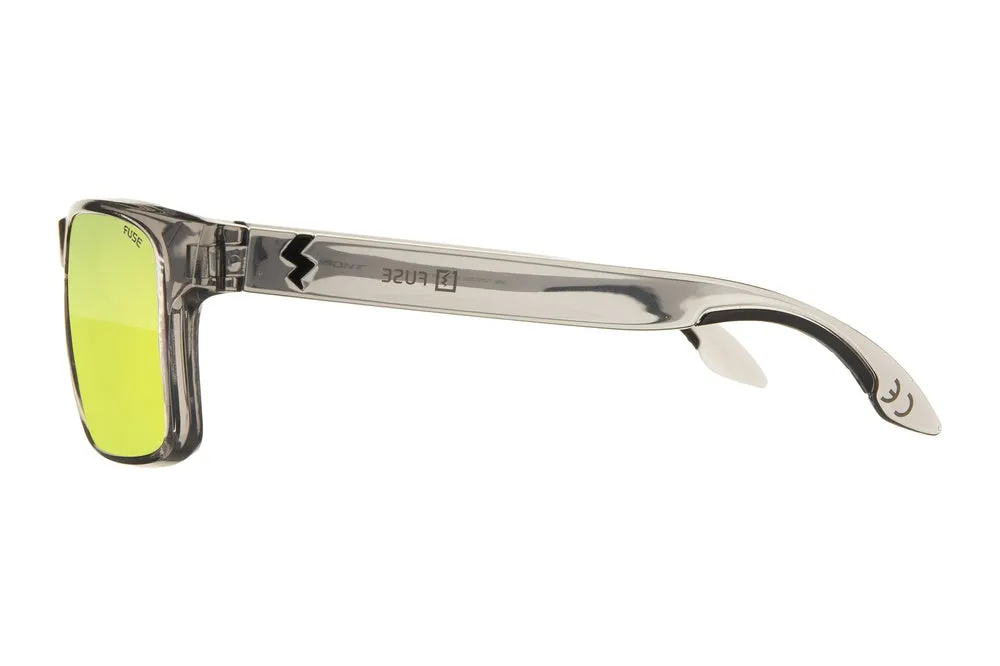 Fuse Prescription Egmont Sunglasses | Clear Grey