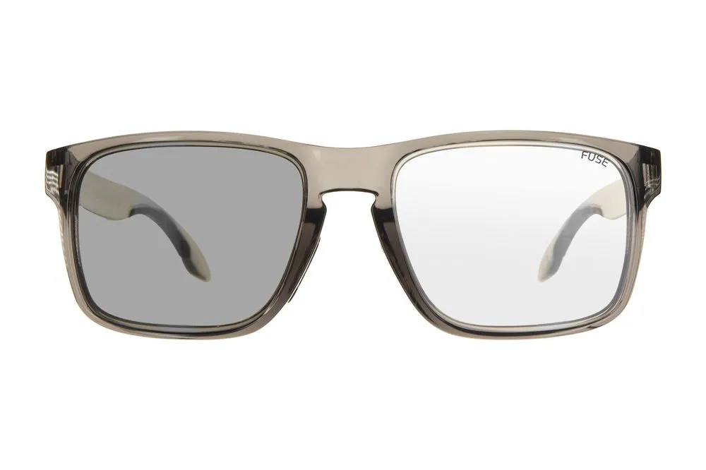 Fuse Prescription Egmont Sunglasses | Clear Grey