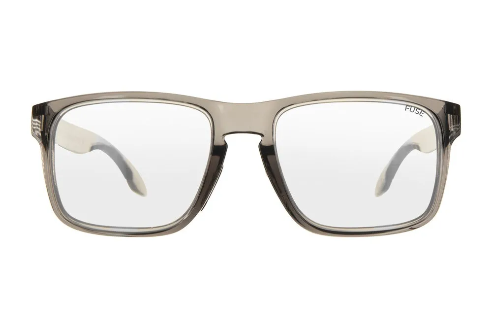 Fuse Prescription Egmont Sunglasses | Clear Grey
