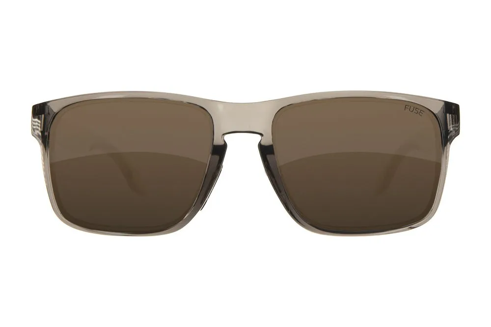 Fuse Prescription Egmont Sunglasses | Clear Grey