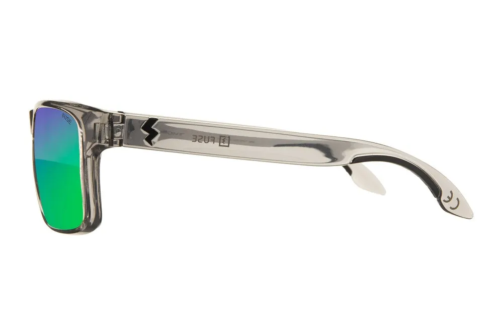 Fuse Prescription Egmont Sunglasses | Clear Grey