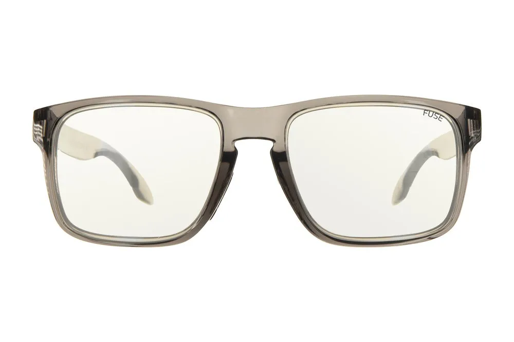 Fuse Prescription Egmont Sunglasses | Clear Grey