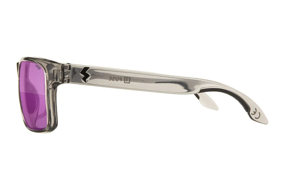 Fuse Prescription Egmont Sunglasses | Clear Grey