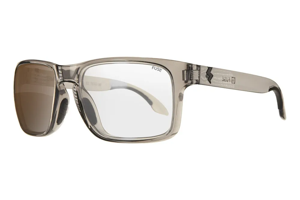Fuse Prescription Egmont Sunglasses | Clear Grey