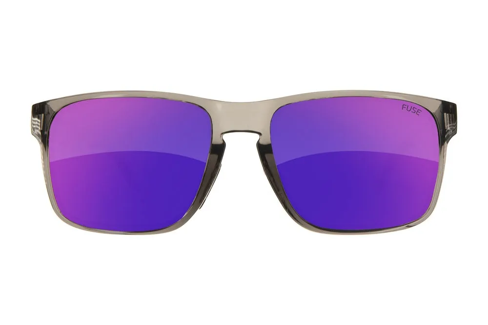 Fuse Prescription Egmont Sunglasses | Clear Grey