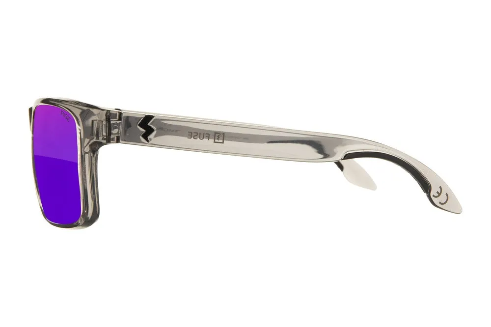 Fuse Prescription Egmont Sunglasses | Clear Grey