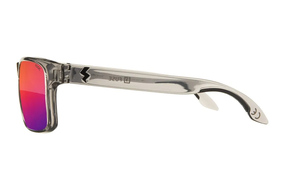 Fuse Prescription Egmont Sunglasses | Clear Grey