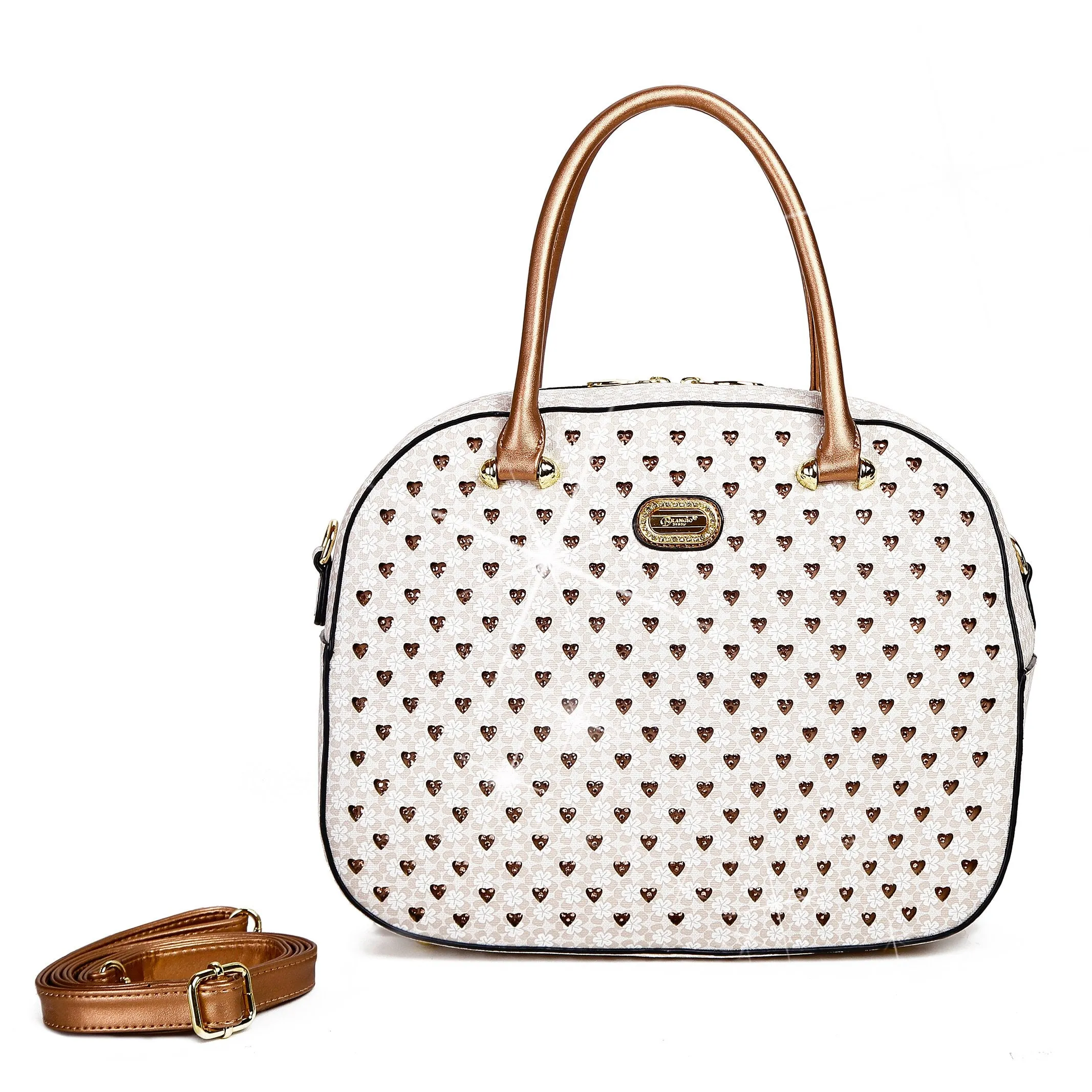 Galaxy Stars Crystal Stud Overnight Travel Bag [RLO8329]