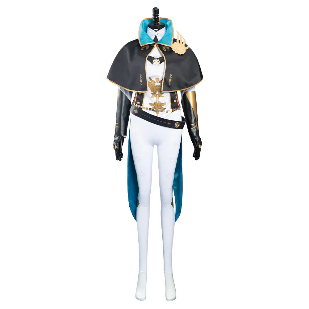 Game Genshin Impact Jean Gunnhildr Cosplay Costume Outfits Halloween Carnival Suit
