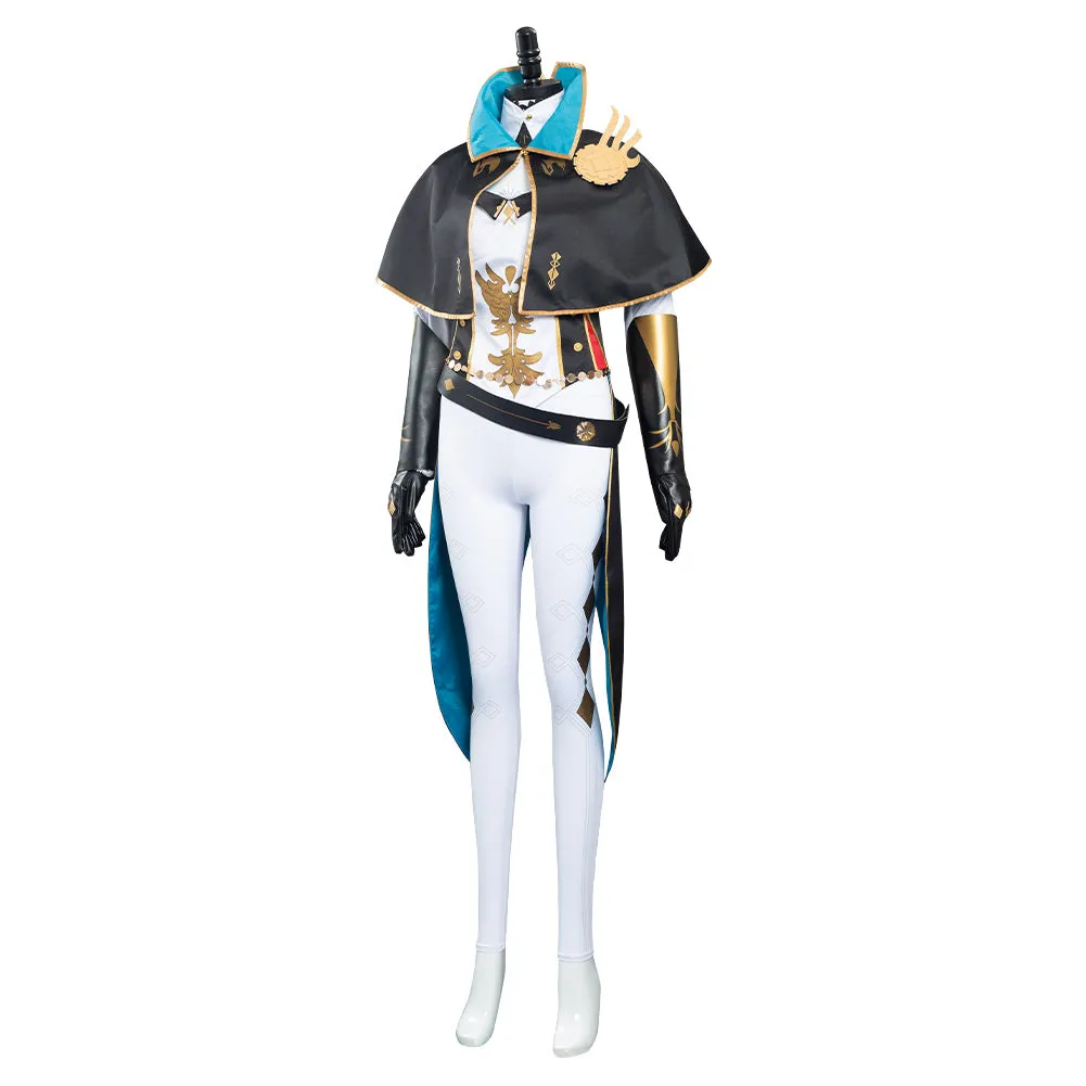 Game Genshin Impact Jean Gunnhildr Cosplay Costume Outfits Halloween Carnival Suit