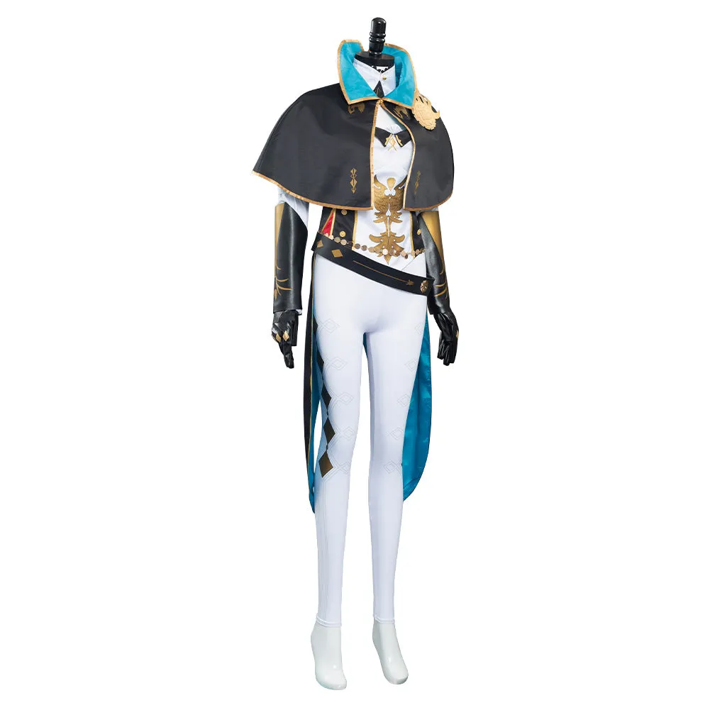 Game Genshin Impact Jean Gunnhildr Cosplay Costume Outfits Halloween Carnival Suit