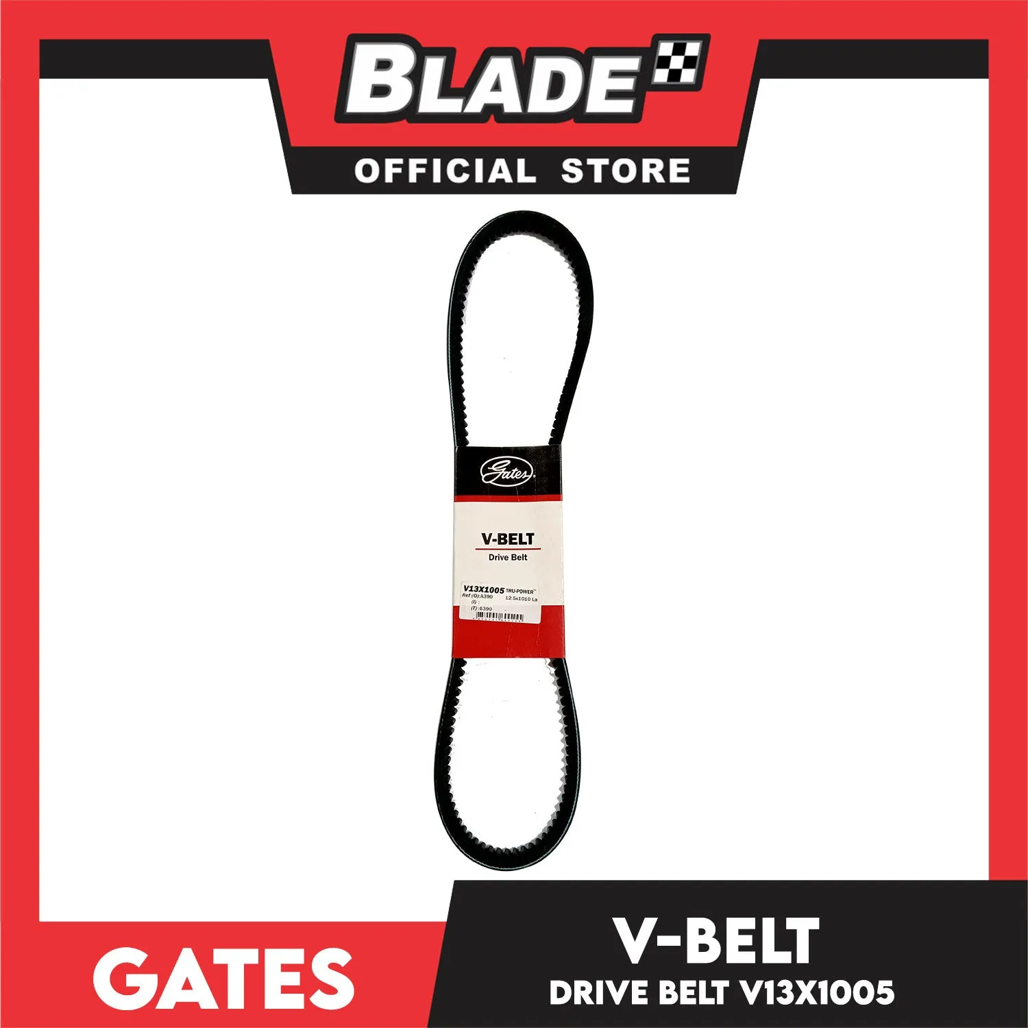 Gates Automotive Drive V-Belt Fan Belt Extend V13X1005 For Suzuki