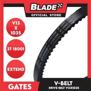 Gates Automotive Drive V-Belt Fan Belt Extend V13X1035 For Toyota