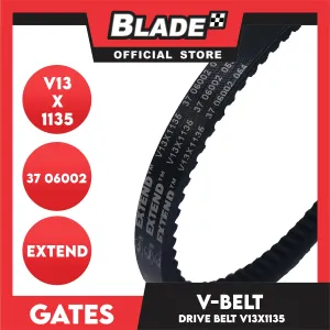 Gates Automotive Drive V-Belt Fan Belt Extend V13X1135 For Nissan and KIA