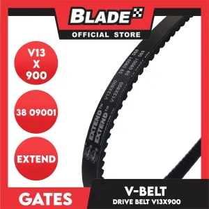 Gates Automotive Drive V-Belt Fan Belt Extend V13X900