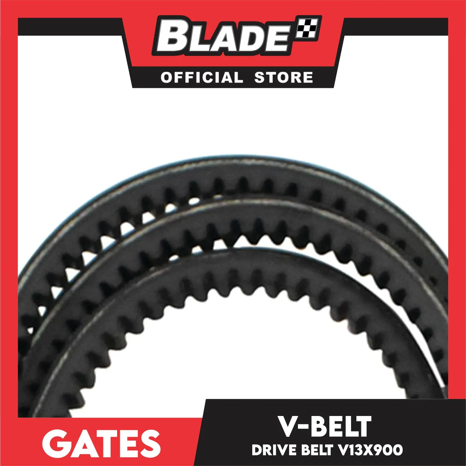 Gates Automotive Drive V-Belt Fan Belt Extend V13X900