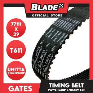 Gates Automotive PowerGrip Timing Fan Belt T611 For Mitsubishi