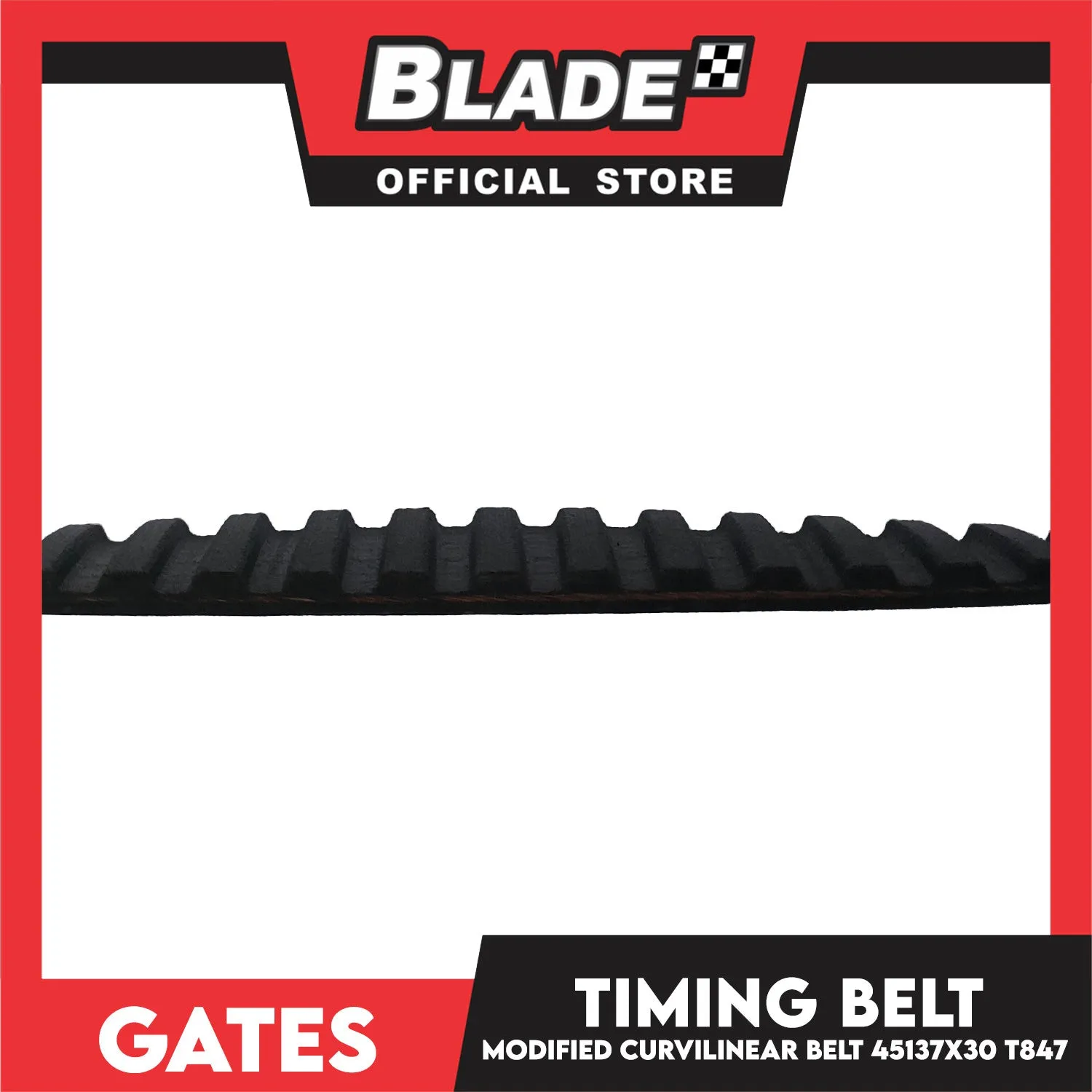 Gates Unitta PowerGrip Timing Fan Belt T847 75137 x 30mm for Isuzu