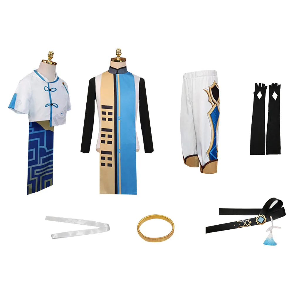 Genshin Impact Chongyun Outfits Cosplay Costume Halloween Carnival Suit