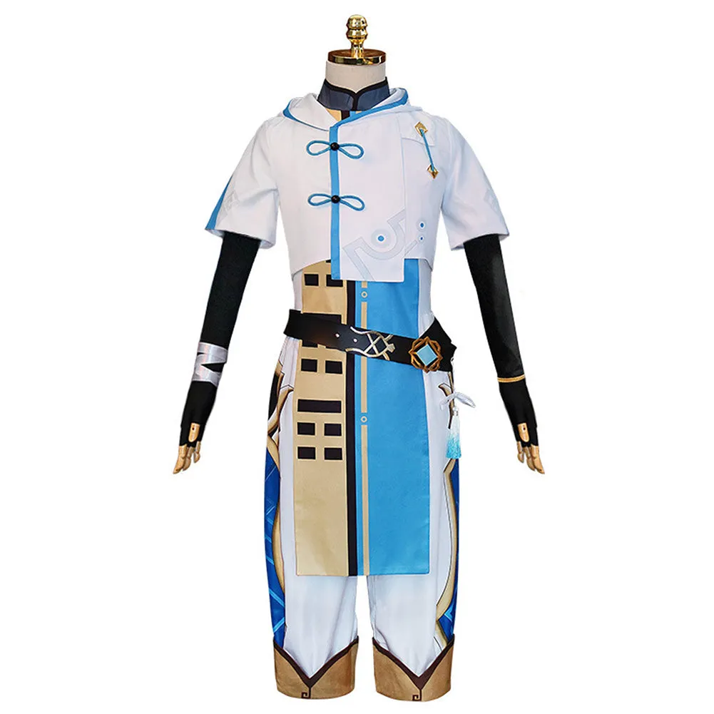 Genshin Impact Chongyun Outfits Cosplay Costume Halloween Carnival Suit