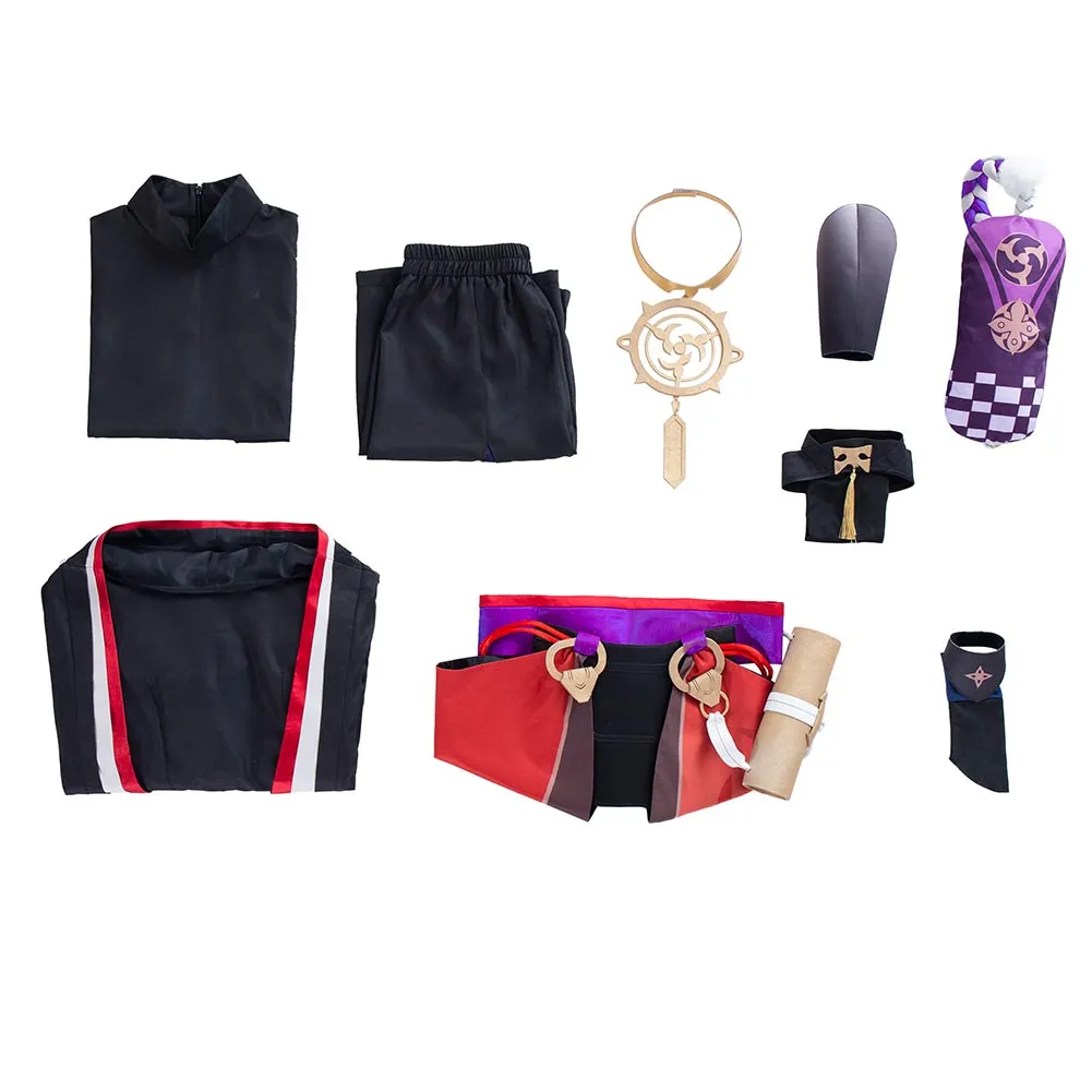 Genshin Impact Fatui Cosplay Costume  Outfits Halloween Carnival Suit