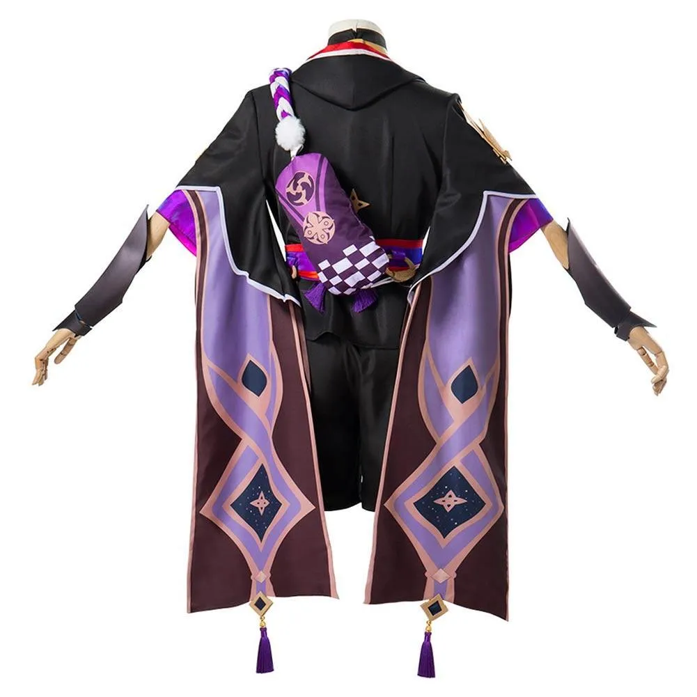 Genshin Impact Fatui Scaramouche Outfits Halloween Carnival Suit Cosplay Costume