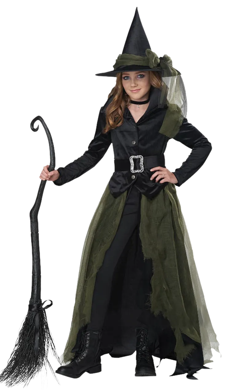 Girls Cool Witch Costume