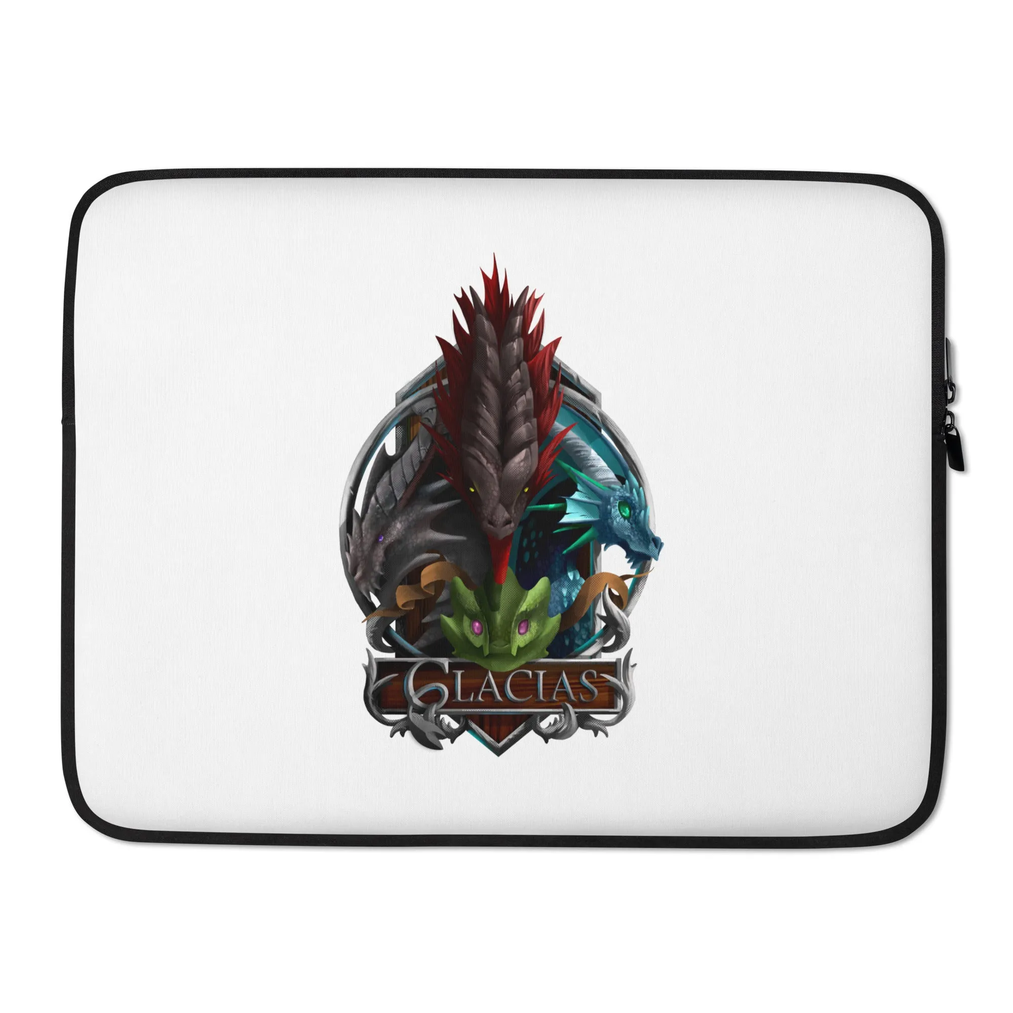 Glacias Four Dragons Laptop Sleeve