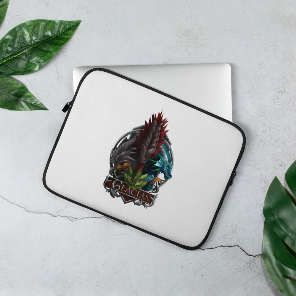 Glacias Four Dragons Laptop Sleeve
