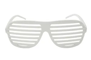 Glasses Louvre White  Costume Accessories