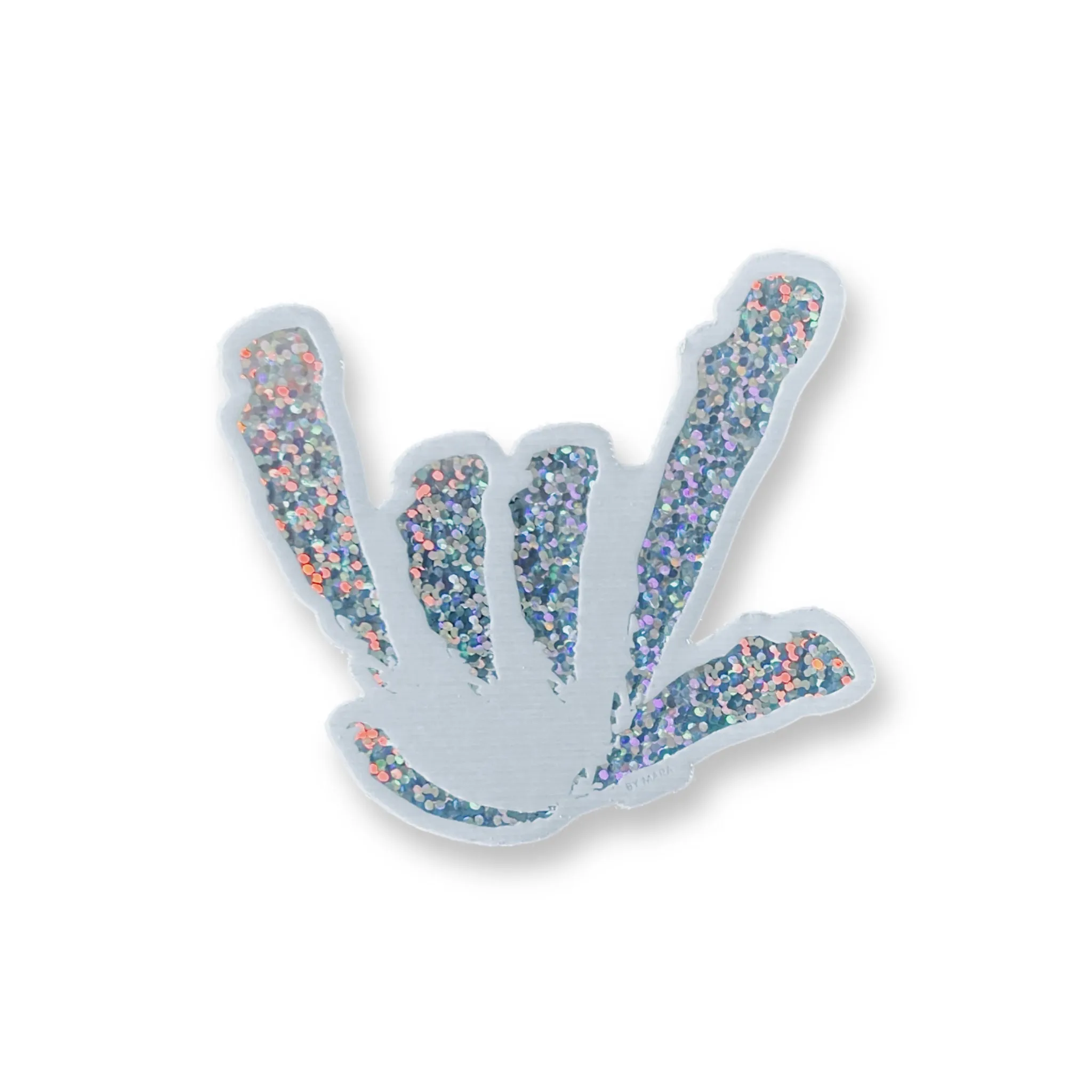 GLITTER ILY SIGN STICKER